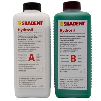 سلیکونز کی نقل - ہائڈروسیل 1: 1